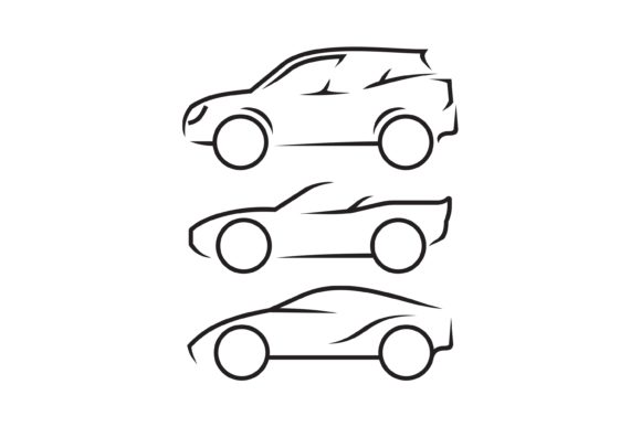 Car Line Art