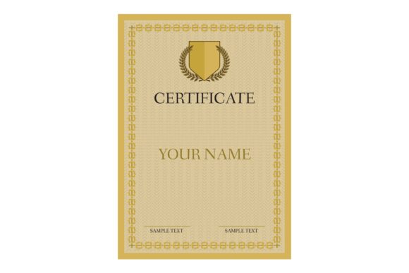 Certificate - Diploma