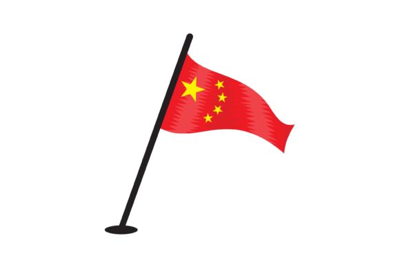 China Vector Flag
