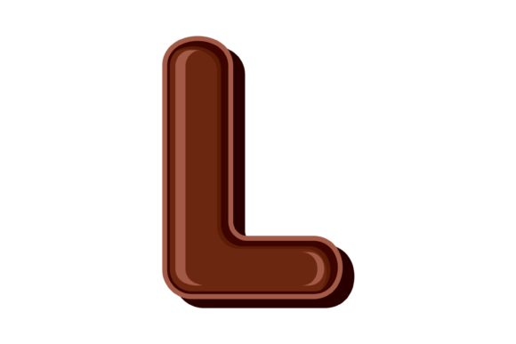 Chocolate Letter L
