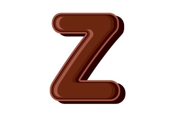 Chocolate Letter Z