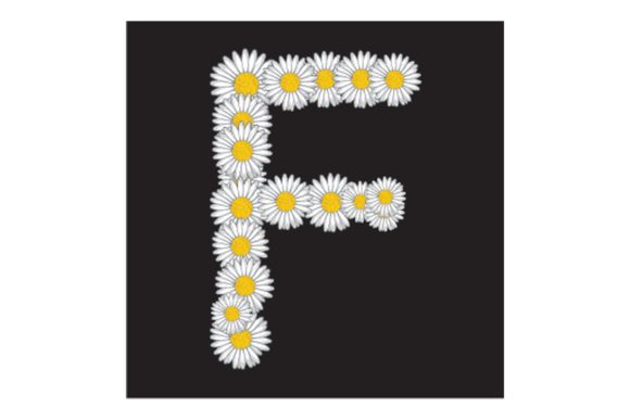 Daisy Flower F Pattern