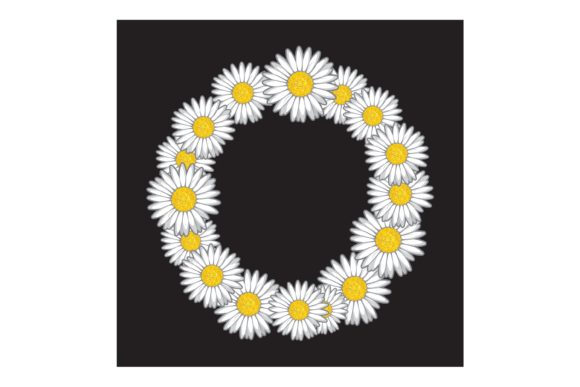 Daisy Flower O Pattern