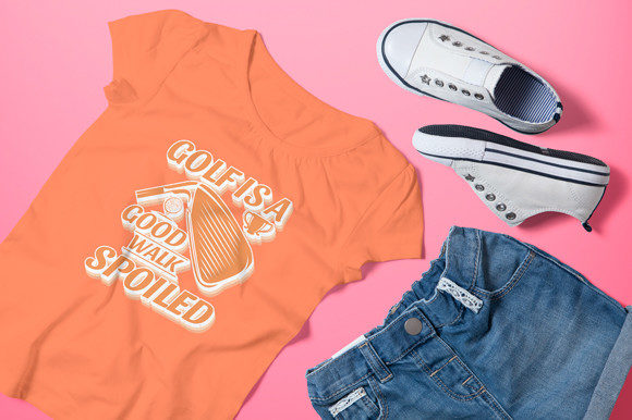 Golf Retro Sublimation Design: A Timeless Style for Modern Merchandise