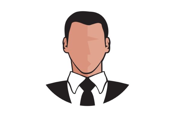 Man Icon - Avatar: A Versatile EPS File for Creative Projects